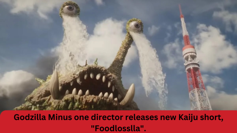 Godzilla Minus one director releases new Kaiju short, “Foodlosslla”.