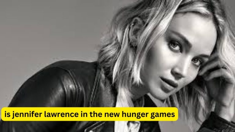 is jennifer lawrence in the new hunger games