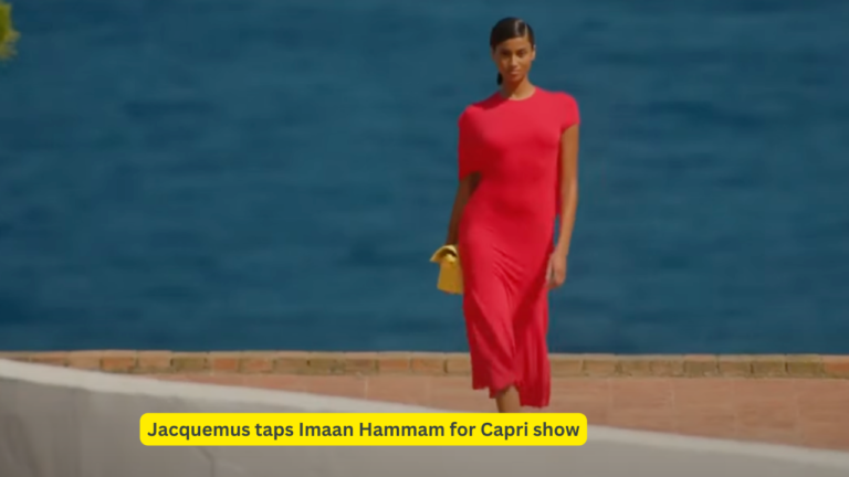 Jacquemus taps Imaan Hammam for Capri show