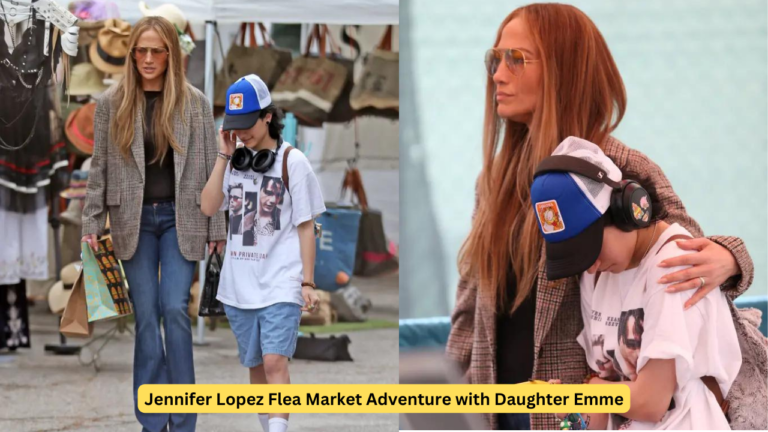 Jennifer Lopez Flea Market Adventure with Daughter Emme