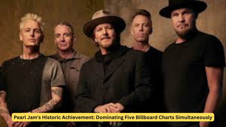 Pearl Jam’s Historic Achievement: Dominating Five Billboard Charts Simultaneously