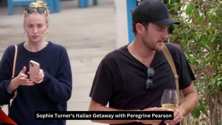 Sophie Turner Italian Getaway with Peregrine Pearson