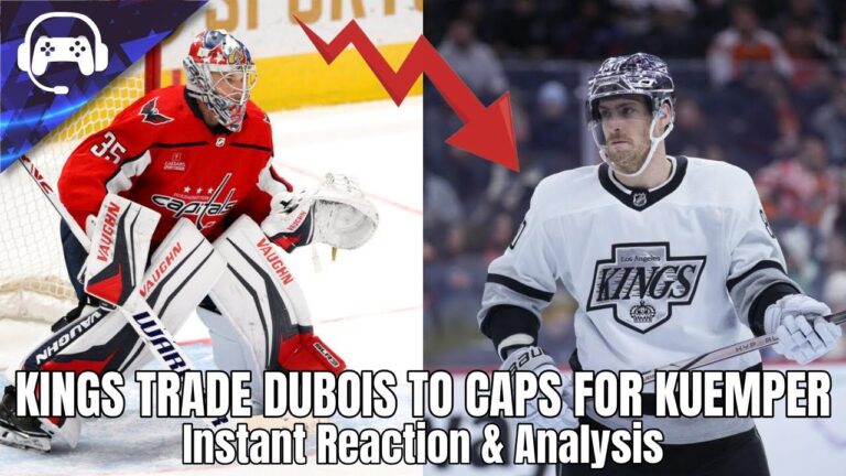 “NHL Trade Alert: Dubois Joins Capitals in Shocking Swap for Kuemper!”