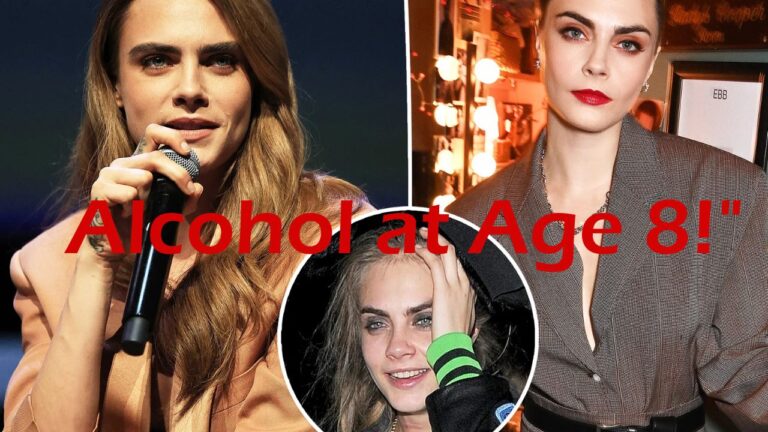 “Cara Delevingne’s Surprising Revelation: Drinking Since Childhood!”