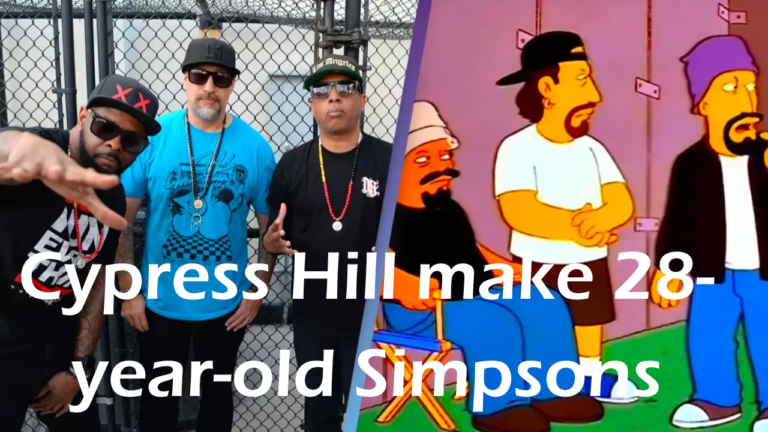 “Simpsons Fans Rejoice: Cypress Hill Turns 28-Year-Old Joke into Actual Event!”