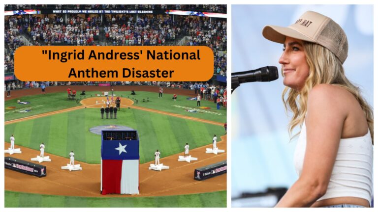 Ingrid Andress’ Anthem Mishap Stuns Home Run Derby Audience”